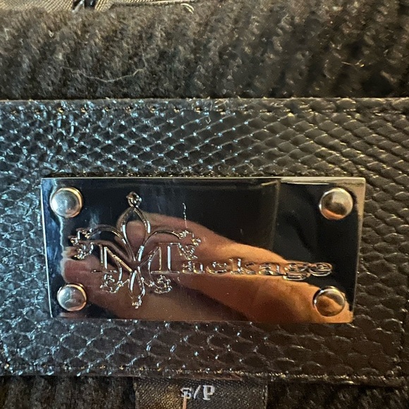 MACKAGE Black wool Sunsk Coat Sz small hood excellent winter jacket - Picture 16 of 16